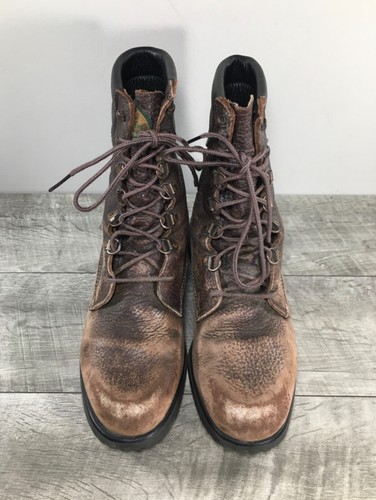 Vintage Irish Setter Sport Upland Work Mens Hunting Brown Leather Boots Size 9 - Picture 3 of 12