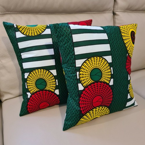 African print cushion covers (40x40cm) eBay