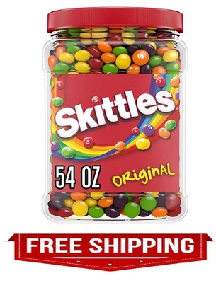 Skittles Original Chewy Candy Bulk Jar, (54 oz.) FAST SHIPPING