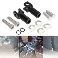 Rear Passenger Foot Peg Supports Mounts Clevis Kits for Harley Softail 2000-2006