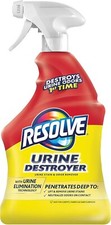 Resolve Urine Destroyer Spray Pet Stain Solution for Cat and Dog Urine, 32 Fl Oz 0.47 per fl oz