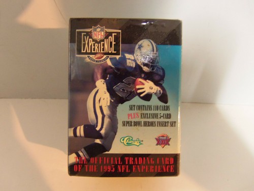 1995 Classic NFL Experience 115 Card Factory Sealed Football Set w INSERT SET - Picture 7 of 10