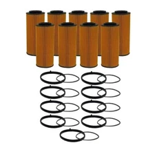Wix 57204 Engine Oil Filter Kit (Metal Free) (9 Pieces)