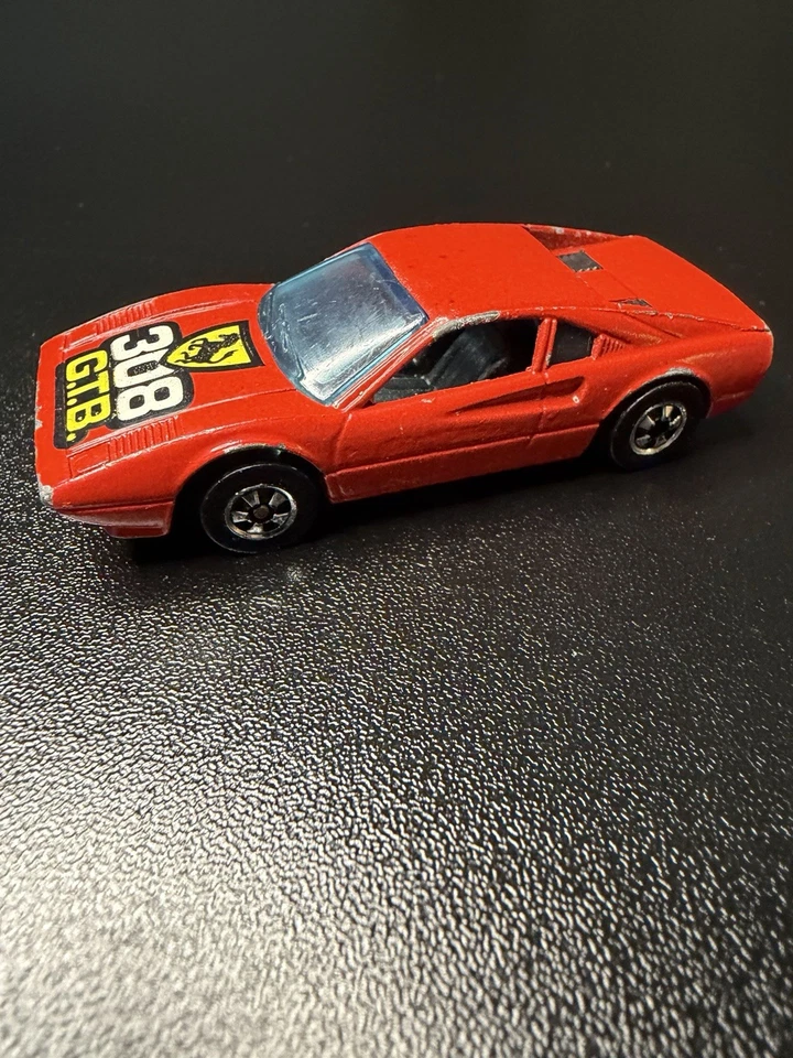 Ferrari Racebait 308 GTB 1977 Hong Kong vintage Hot Wheels Foto 3 de 4