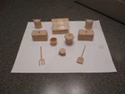 VINTAGE MARX FARM BARN PLAYSET ACCESSORIES