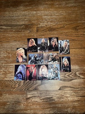 BARB WIRE PAM ANDERSON MOVIE Topps 1996 Complete EMBOSSED Chase Card Set E1-E12