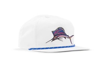 Sailfish Snapback: Offshore UV Fishing Cap for Anglers - Breathable & Techy!