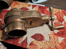 Vintage Elkhart Solid Brass Fire Hydrant GATE VALVE 428