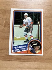 1984 Topps Pat LaFontaine Rookie New York Islanders #96 HOF