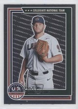 2022 Panini USA Baseball Stars & Stripes Longevity Landon Sims #28 0g4