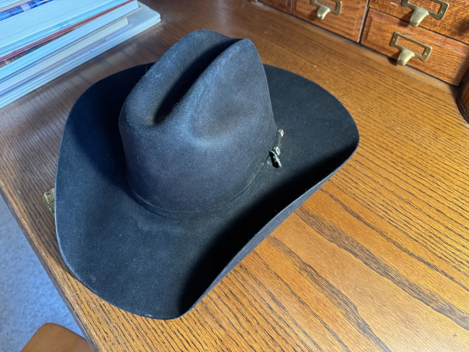 Stetson El Patron 30x talla 7 1/8 con borde de 4 pulgadas Foto 4 de 4