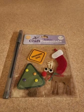 JoAnn Craft Essentials~Reindeer~Dimensional Stickers