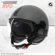 CASCO JET MOMODESIGN FGTR CLASSIC ECE 22.06 GRIGIO MATT  TG.M
