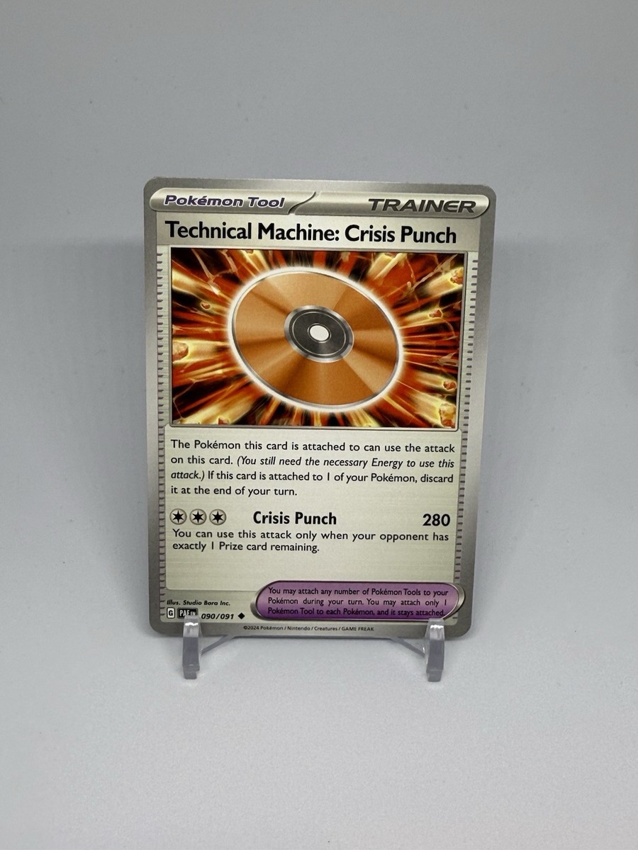 Pokémon TCG, Technical Machine: Crisis Punch 090/091 - Paldean