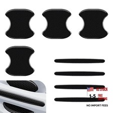 Car Door Handle Protector, Car Door Bowl Anti-Scratch Protective 8 PCS Black