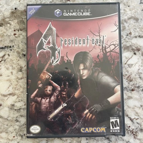 Resident Evil 4 (Nintendo GameCube, 2005) CIB Complete TESTED & WORKING