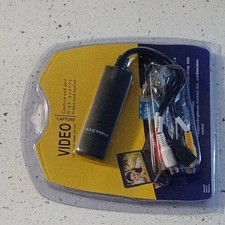 Video Capture Adapter USB 2.0 Analog to Digital with Composite S-Video NTSC PAL