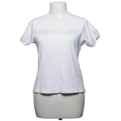 81 Hours, T-shirt, Größe: L, Weiß, Baumwolle, Print, Damen #3qj