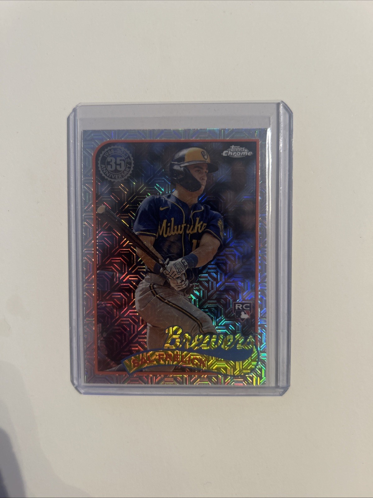 2024 Topps Series 1 - 1989 Topps Chrome Silver Pack Sal Frelick #T89C-16 (RC)