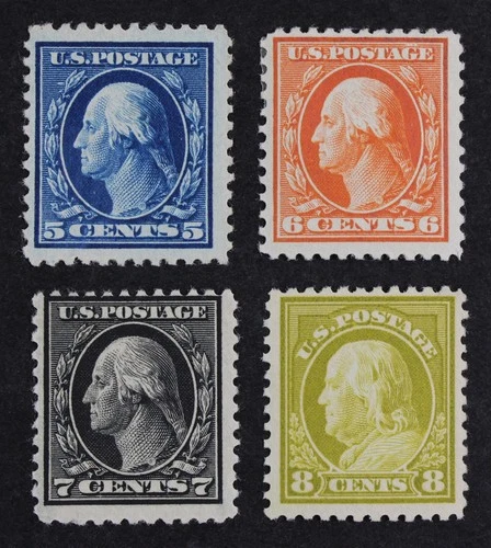CKStamps: US Stamps Collection Scott#504/508 Mint H OG Incomplete