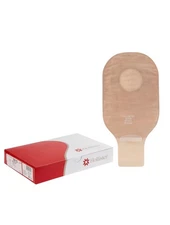 Hollister 18113 New Image 2-Pc Drainable Ostomy Pouch Beige Lock n Roll