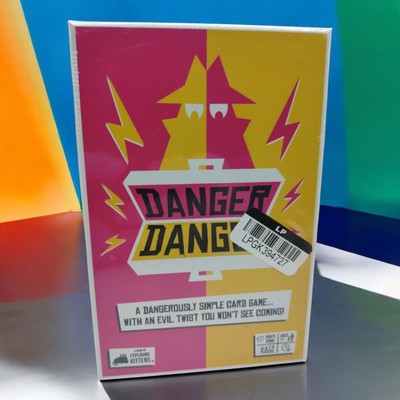 Danger Danger Card Game by Exploding Kittens 2-8 Players NEW 2023 for Ages 7+