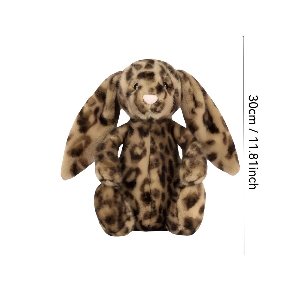 Jellycat Cobblehop Leopard Bunny Plush Toy Doll Soft Stuffed Gifts