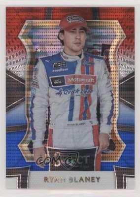 2017 Panini Select Grandstand Red White & Blue Pulsar Prizm /299 Ryan Blaney 1u0