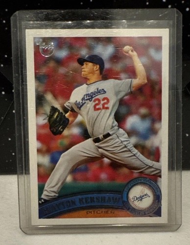 2011 Topps #275 Clayton Kershaw TARGET VINTAGE STOCK PARALLEL - Picture 1 of 5