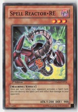 Yugioh - Spell Reactor - RE CRMS-EN014 1st Edition - Crimson Crisis