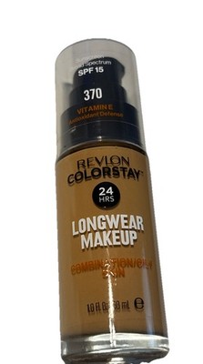 Revlon ColorStay 24Hrs Matte Finish Makeup Foundation 370 Toast + SPF 15 New