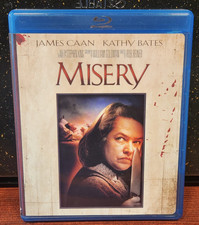 Misery 2-disc set BluRay Stephen King, James Caan, Kathy Bates