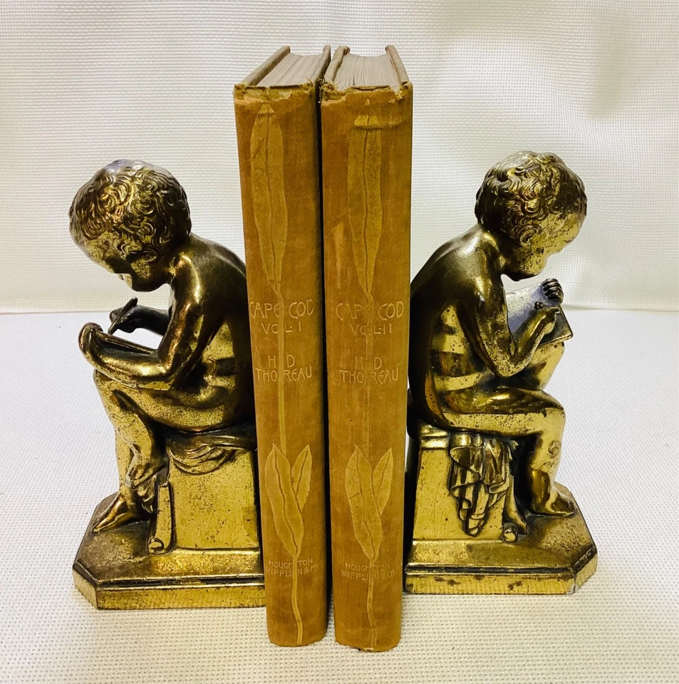 Antique 1896 CAPE COD by Henry David Thoreau IN TWO VOLUMES - Gorgeous! - Image 2 of 4