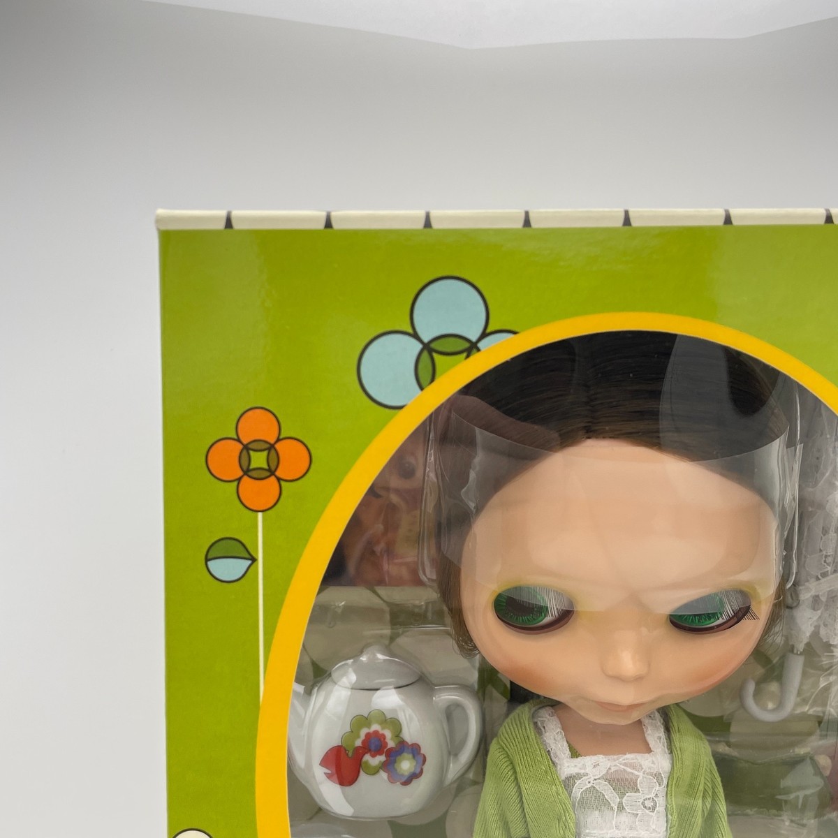 Takara Neo Blythe Tea For Two Doll Early Model Antique Style Green 