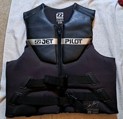 Shaun Murray Jet Pilot Black Life Vest Size S USCG Approved