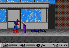 Spider-Man Spiderman - Sega Genesis Game