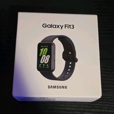 Samsung Galaxy Fit3 Smart Watch Dark Grey SM-R390NZAALTA Android Wrist
