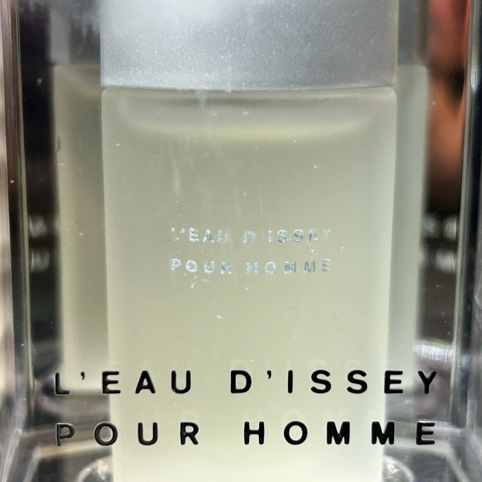 NUEVO Vintage Issey Miyake L'Eau D'Issey Pour Homme Mini EDT Solash .25 oz 7 ml Foto 2 de 4