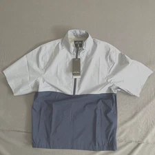 Sun Mountain Pullover Men's Medium INF-Navy Monsoon SS Golf Outerwear Waterproof