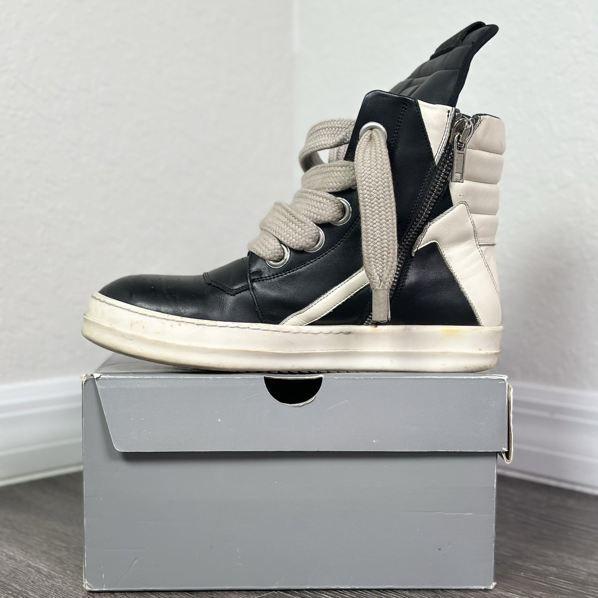 即購入ok Rick Owens GEOBASKET スニーカー 42 【公式通販】