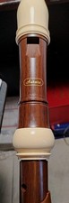 AULOS Alto Recorder 709 W E With Case USED Alto Recorder With Instructions