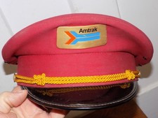 Vintage Amtrak Conductor Hat