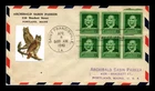 Dr Jim Stamps First Day Cover John James Audubon 1C Air Mail Cover