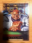 2024 MARVEL MASTERPIECES 92 PLATINUM KINGPIN CLEAR CUT TRADING CARD #43