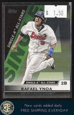 Rafael Ynoa 2011 Topps Pro Debut Single-A All Stars #SA40 Great Lakes Loons