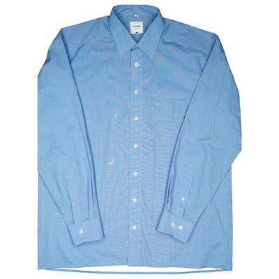 Olympus Luxor 16/41 long sleeve shirt blue men's classy business suit New