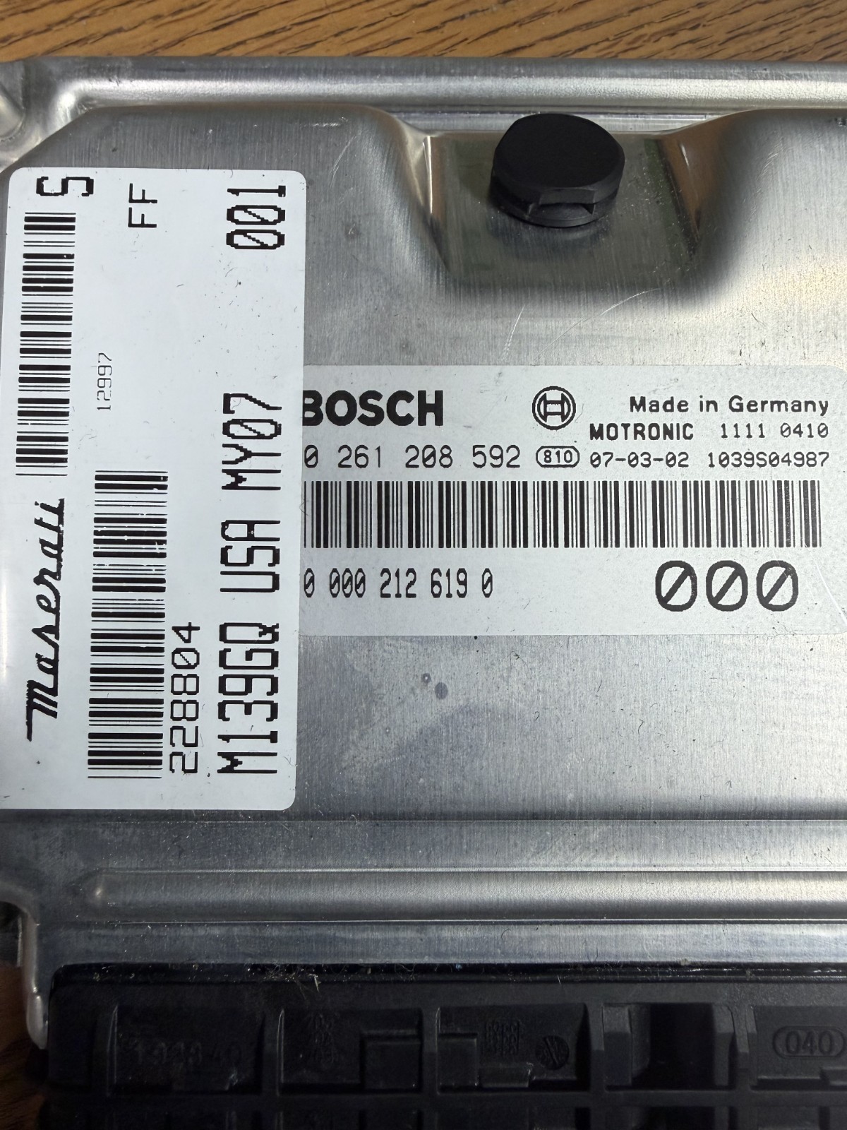 2005-2007 Maserati Quattroporte 4.2L ECU Engine Computer Control Module OEM