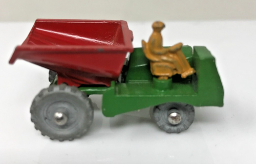 MATCHBOX 1-75 LESNEY NO 2 MUIR HILL SITE DUMPER GRAY WHEELS M277
