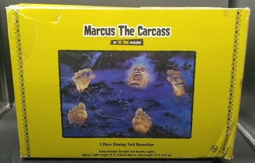 Marcus The Carcass 5 Pieces Glowing Horror Yard Decor Halloween Zombie Blowmold - Picture 5 of 7