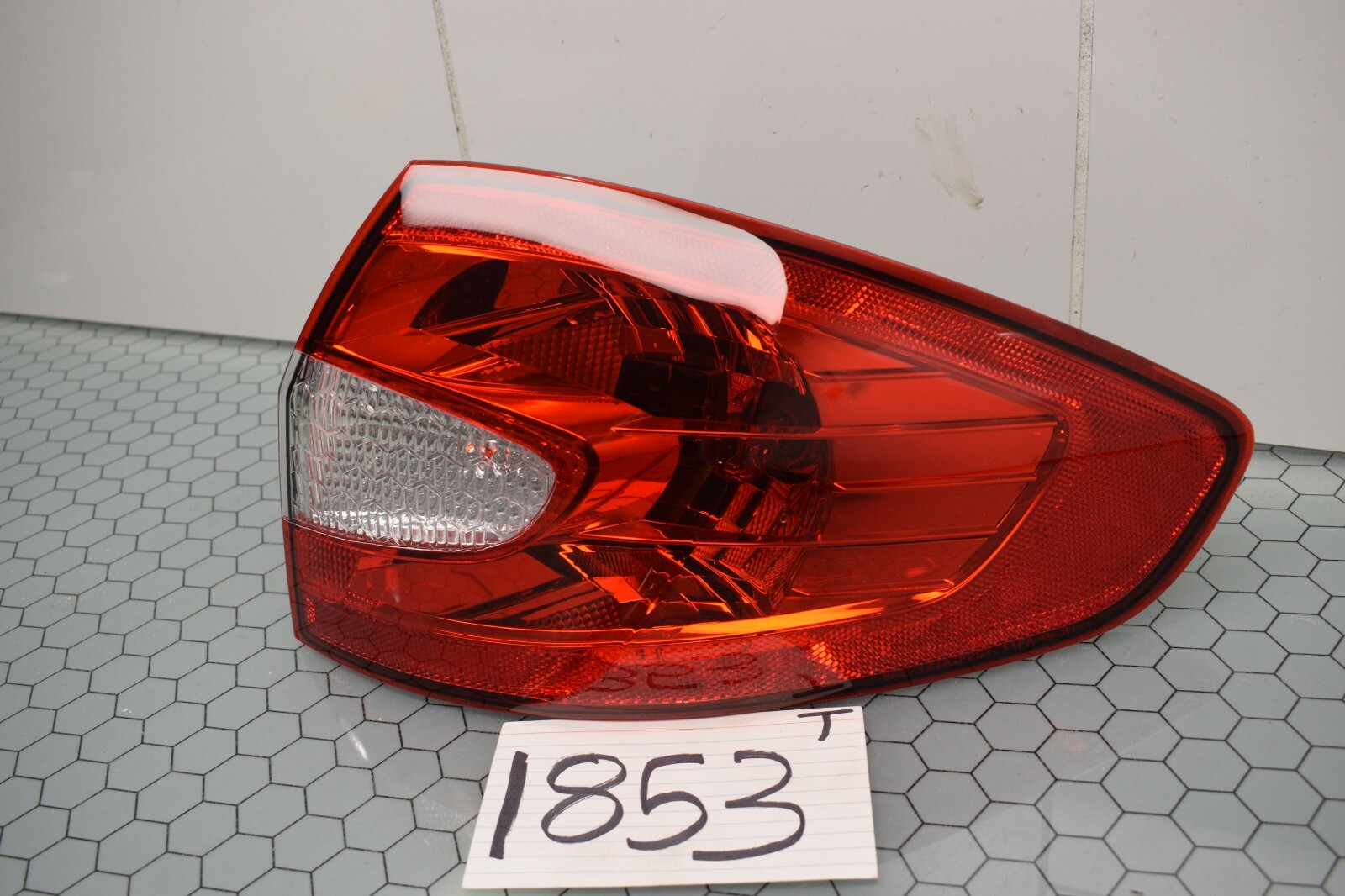 11 12 13 Ford Fiesta PASSENGER Side Tail Light Used Rear Lamp #1853-T 